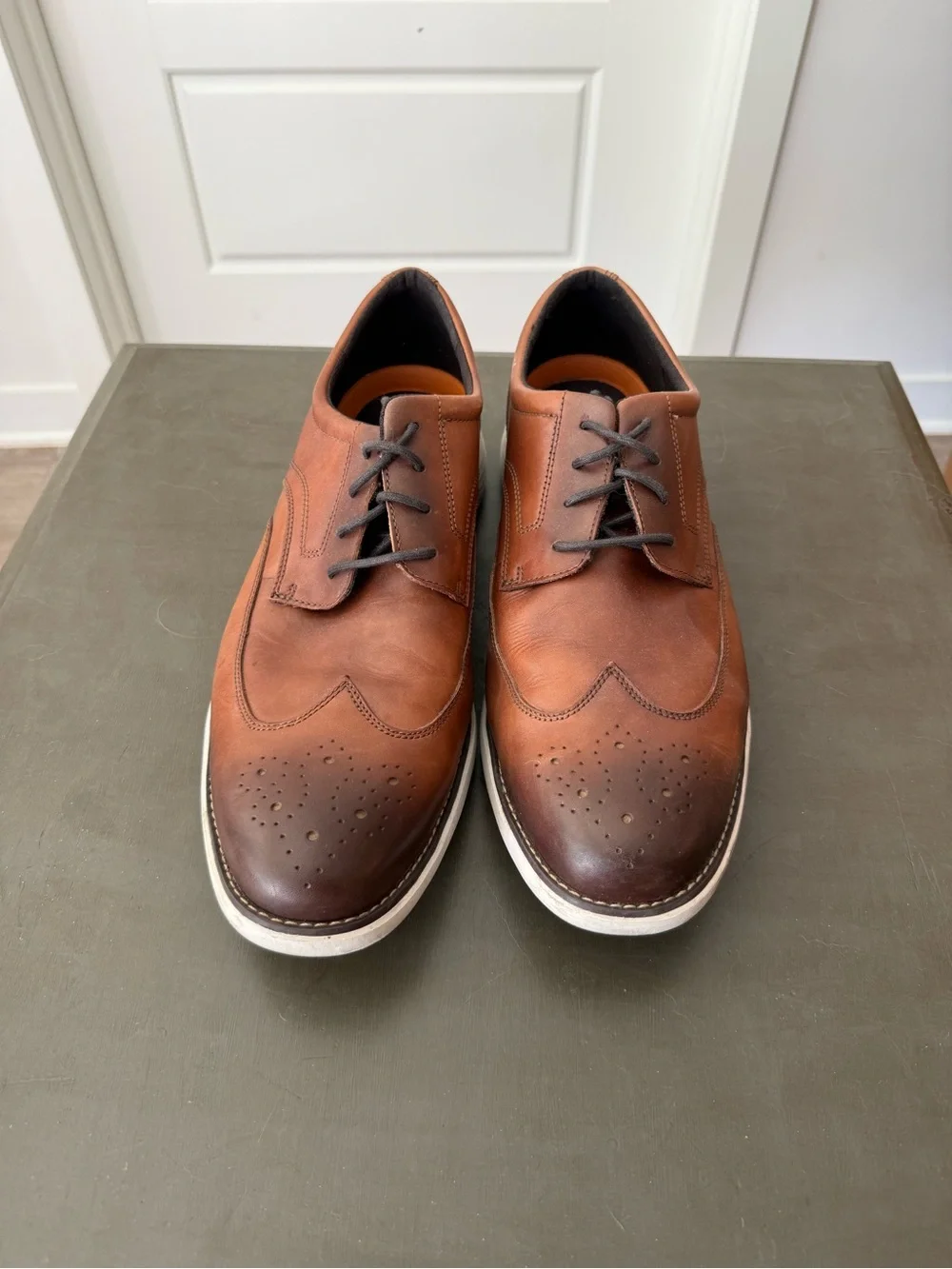 Rockport Total Motion Sports Dress Wingtip Shoes size 15